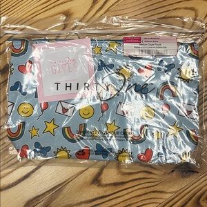 Thirty-One Colorful Print Zipper Pouch